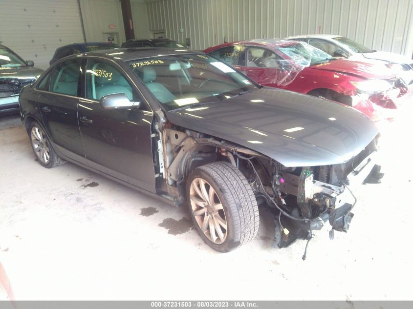 2013 AUDI A4 PREMIUM - WAUBFAFL9DN049640