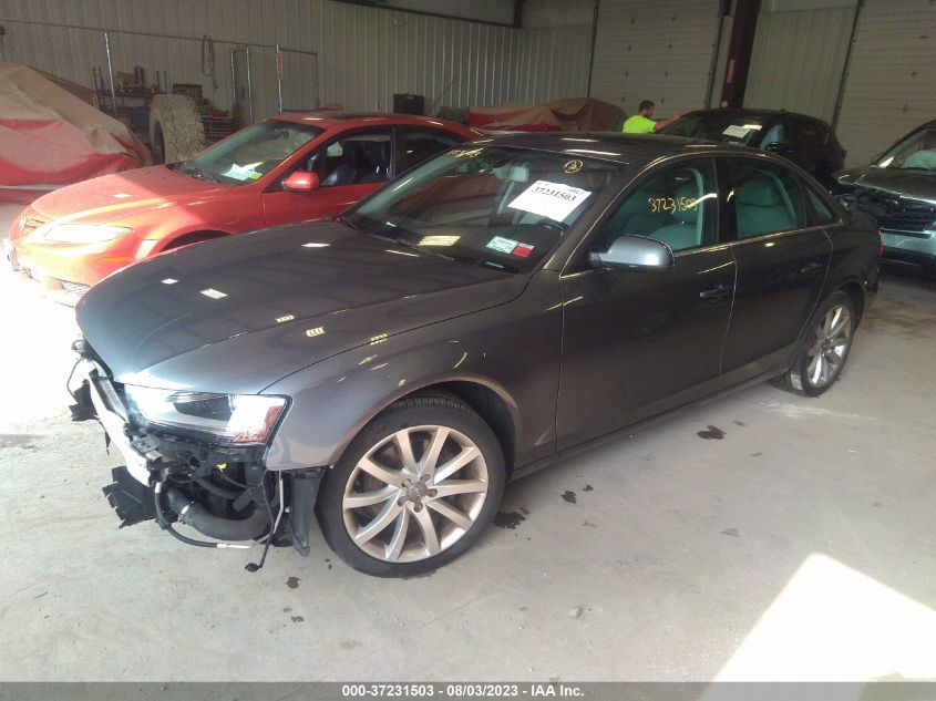 2013 AUDI A4 PREMIUM - WAUBFAFL9DN049640