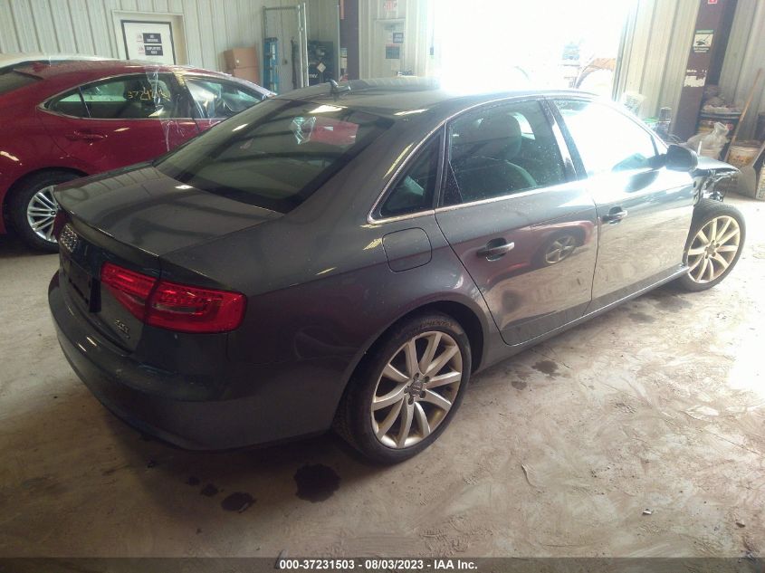 2013 AUDI A4 PREMIUM - WAUBFAFL9DN049640