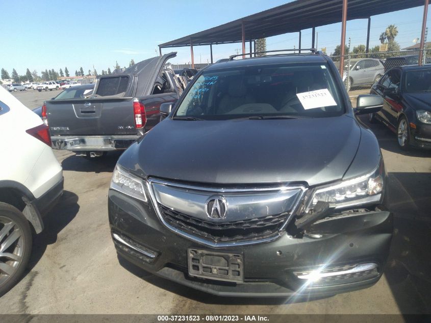 2015 ACURA MDX ADVANCE/ENTERTAINMENT PKG - 5FRYD3H87FB002999