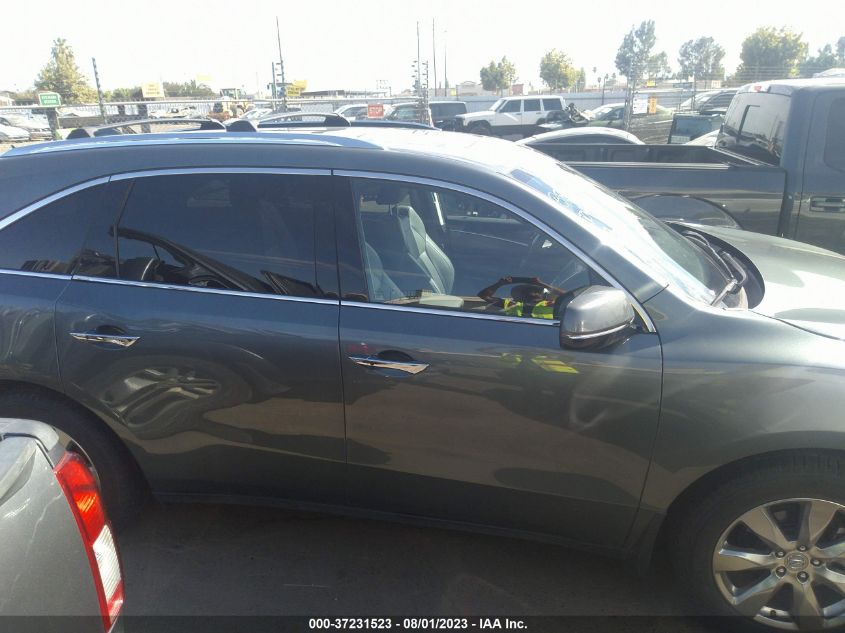 2015 ACURA MDX ADVANCE/ENTERTAINMENT PKG - 5FRYD3H87FB002999