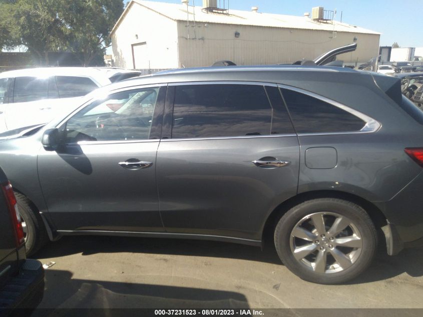 2015 ACURA MDX ADVANCE/ENTERTAINMENT PKG - 5FRYD3H87FB002999
