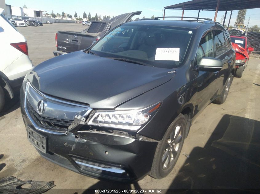 2015 ACURA MDX ADVANCE/ENTERTAINMENT PKG - 5FRYD3H87FB002999