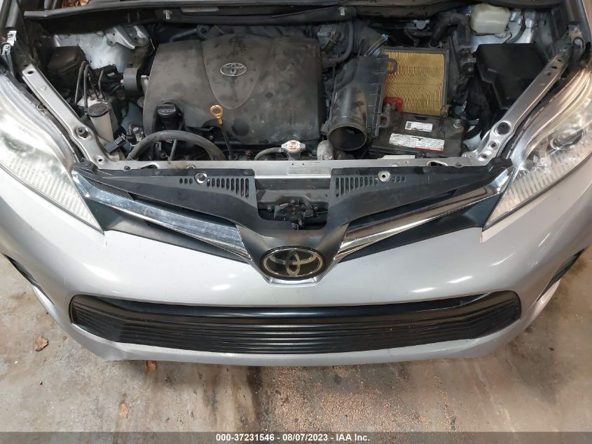 2018 TOYOTA SIENNA LE - 5TDKZ3DC5JS904915