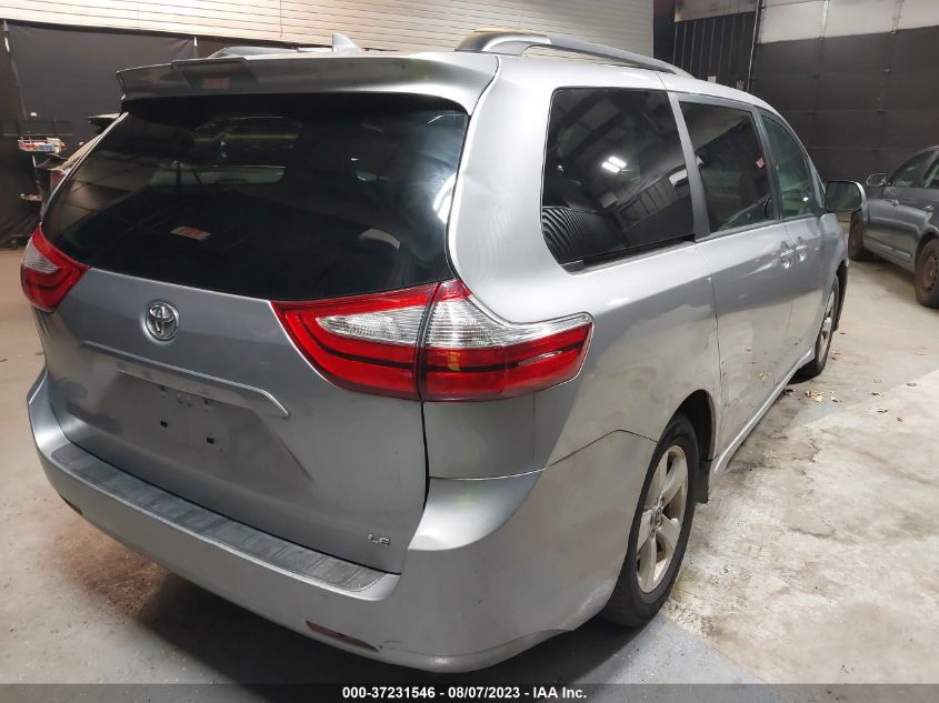 2018 TOYOTA SIENNA LE - 5TDKZ3DC5JS904915