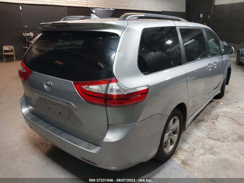 2018 TOYOTA SIENNA LE - 5TDKZ3DC5JS904915