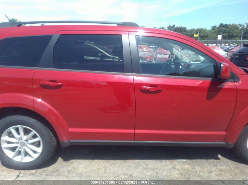 2016 DODGE JOURNEY SXT - 3C4PDDBG5GT106364