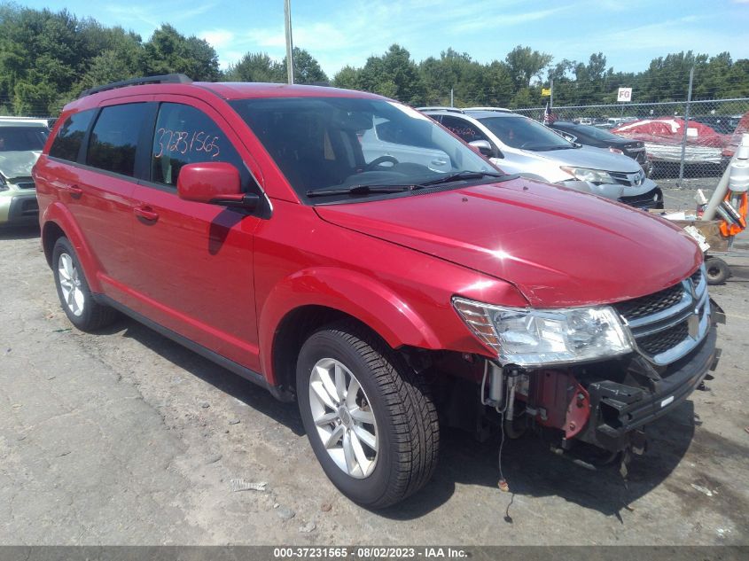 2016 DODGE JOURNEY SXT - 3C4PDDBG5GT106364