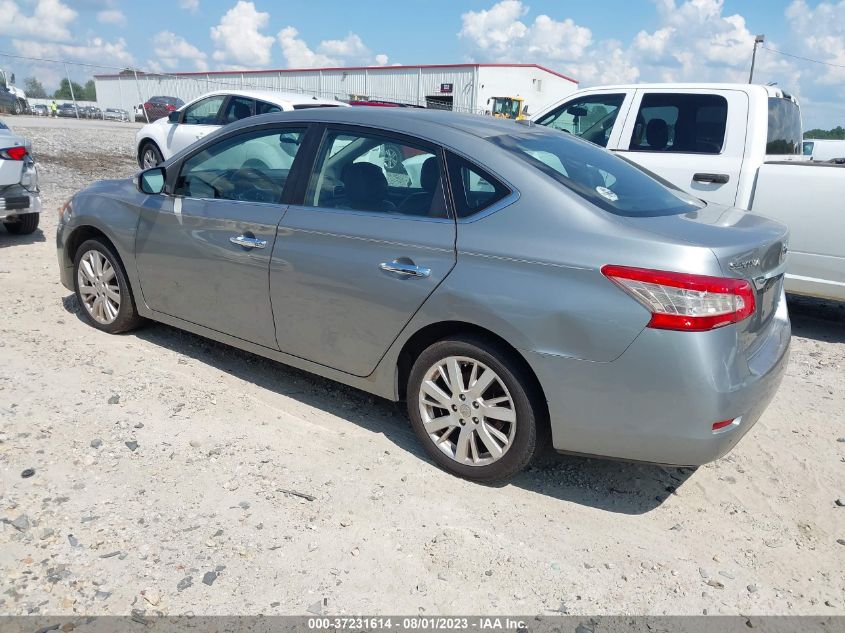 2013 NISSAN SENTRA SL - 3N1AB7AP5DL609437