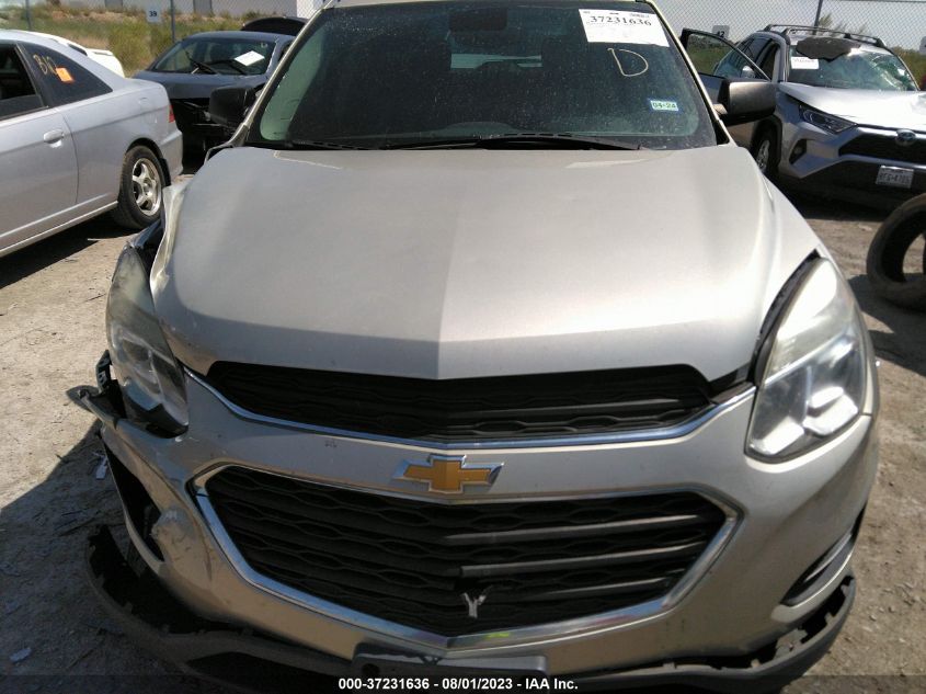 2016 CHEVROLET EQUINOX LS - 2GNALBEK8G1121494