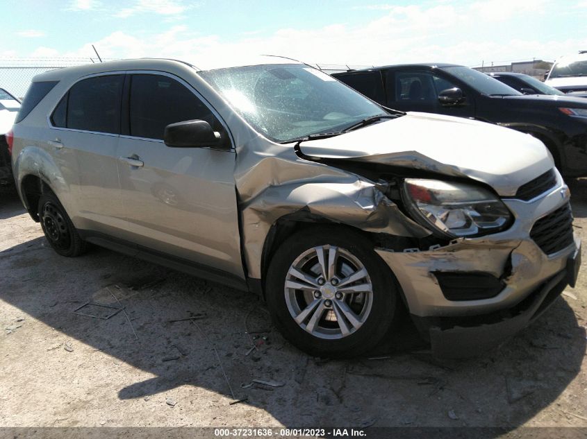 2016 CHEVROLET EQUINOX LS - 2GNALBEK8G1121494