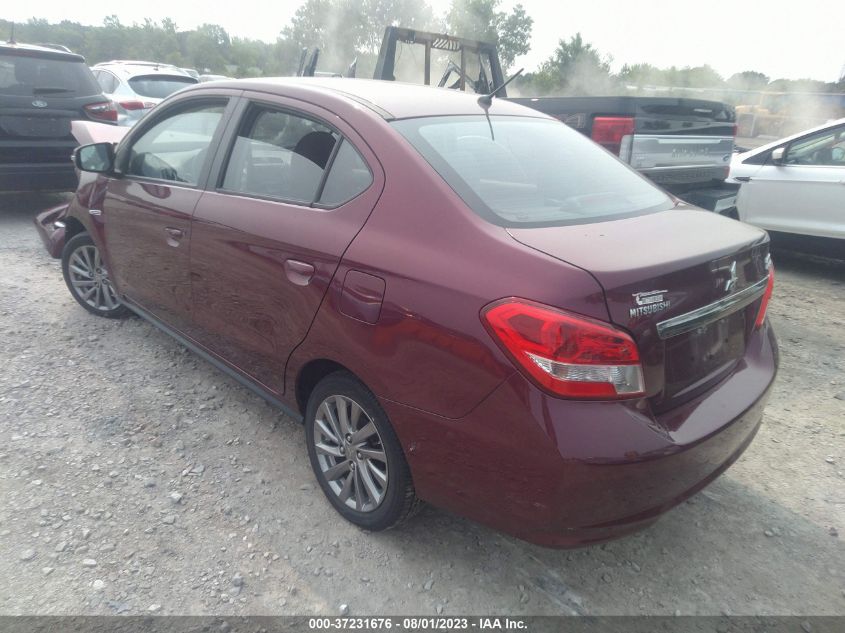 2019 MITSUBISHI MIRAGE G4 SE - ML32F4FJ1KHF00712