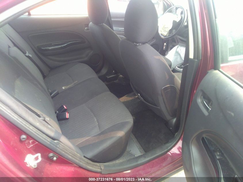2019 MITSUBISHI MIRAGE G4 SE - ML32F4FJ1KHF00712