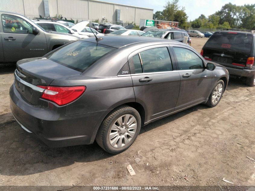 2014 CHRYSLER 200 LX - 1C3CCBAG0EN195012