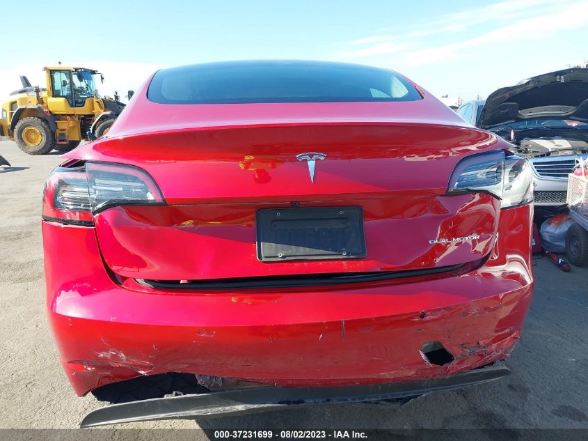 2020 TESLA MODEL 3 LONG RANGE - 5YJ3E1EB4LF664208