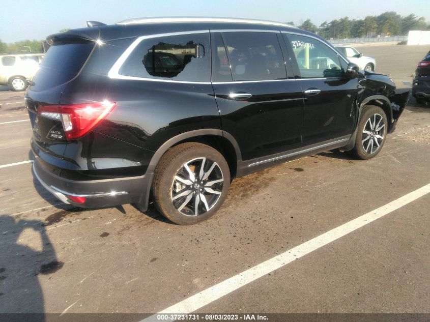 2022 HONDA PILOT ELITE - 5FNYF6H0XNB060885