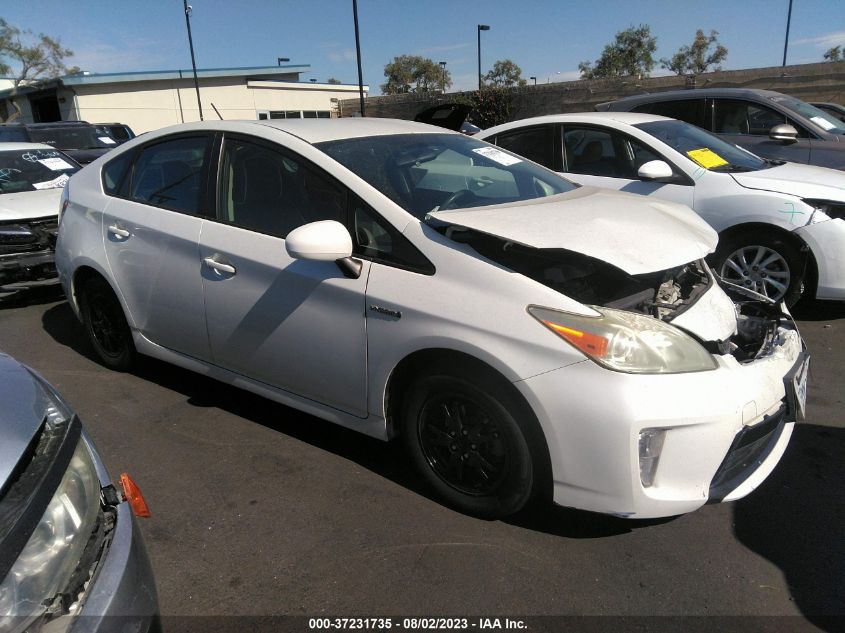 2013 TOYOTA PRIUS ONE/TWO/THREE/FOUR/FIVE - JTDKN3DU9D1706814