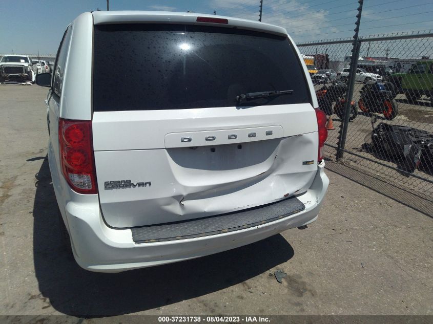 2018 DODGE GRAND CARAVAN SE - 2C4RDGBGXJR222020
