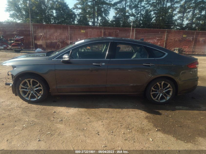 2019 FORD FUSION SEL - 3FA6P0CD2KR253964