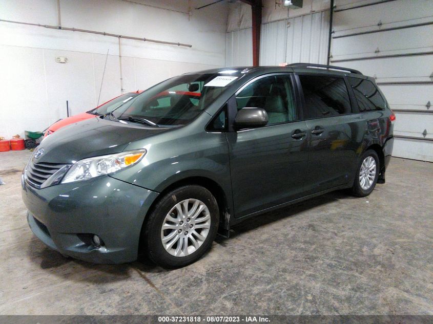 2013 TOYOTA SIENNA XLE AAS/XLE/LTD - 5TDYK3DC1DS308977
