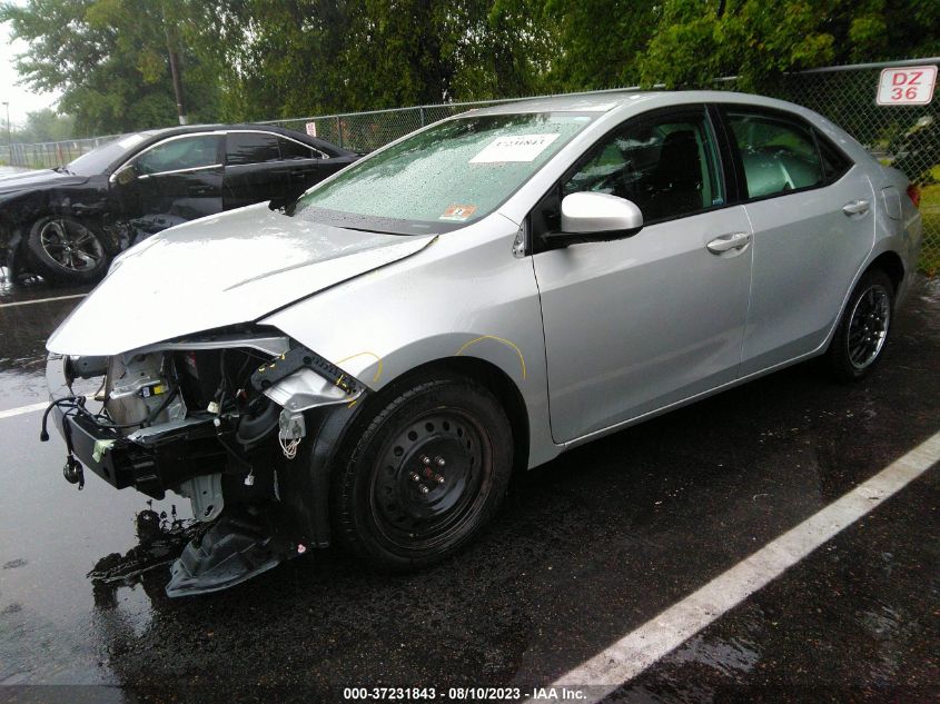 2017 TOYOTA COROLLA L/LE/XLE/SE - 2T1BURHE4HC901827