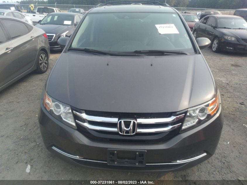 2016 HONDA ODYSSEY EX-L - 5FNRL5H6XGB064532