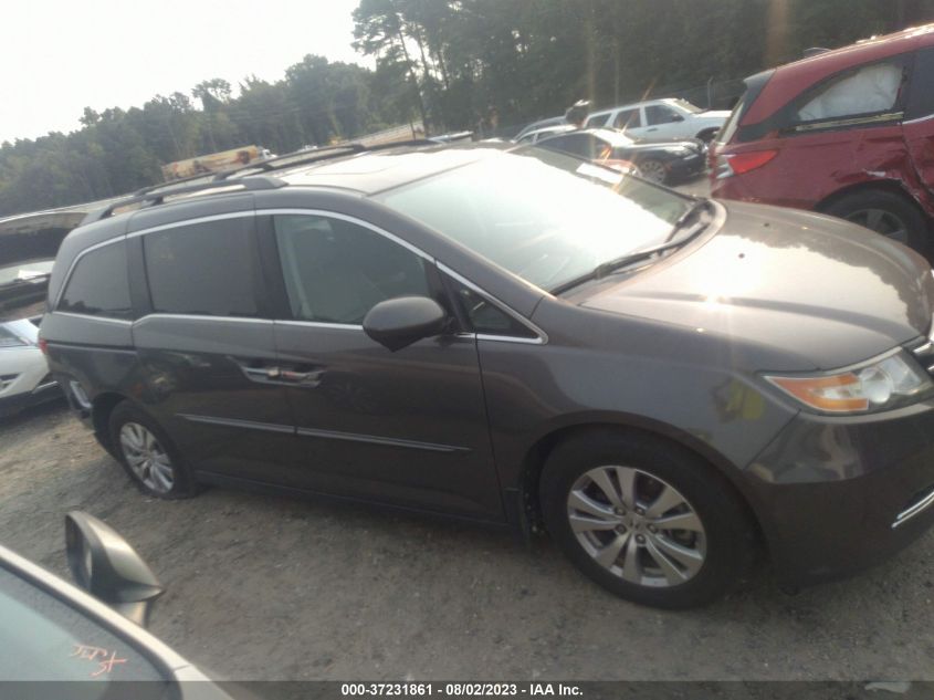 2016 HONDA ODYSSEY EX-L - 5FNRL5H6XGB064532