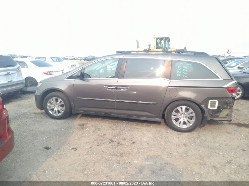 2016 HONDA ODYSSEY EX-L - 5FNRL5H6XGB064532