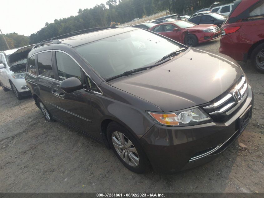 2016 HONDA ODYSSEY EX-L - 5FNRL5H6XGB064532