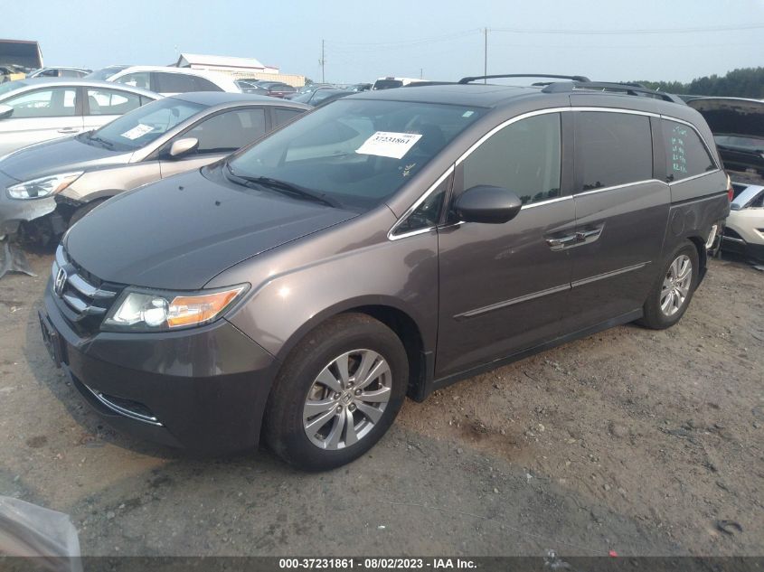2016 HONDA ODYSSEY EX-L - 5FNRL5H6XGB064532