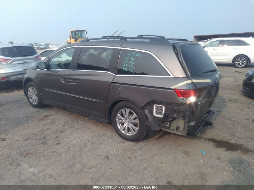 2016 HONDA ODYSSEY EX-L - 5FNRL5H6XGB064532