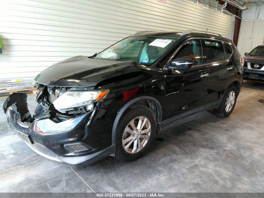 2015 NISSAN ROGUE SV - KNMAT2MV0FP544091