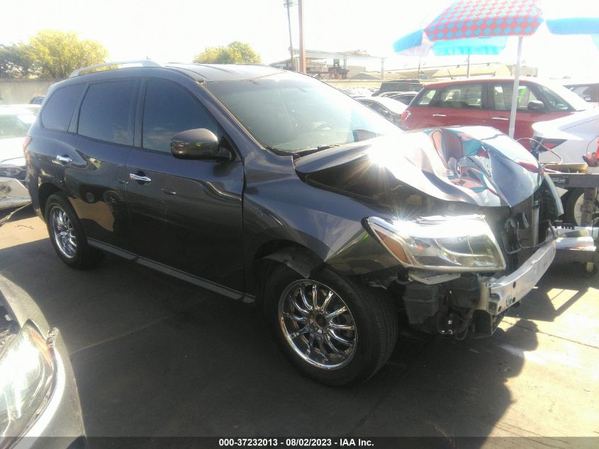 2014 NISSAN PATHFINDER S/SV/SL/PLATINUM - 5N1AR2MN1EC664661