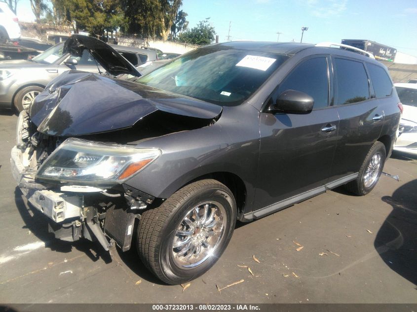 2014 NISSAN PATHFINDER S/SV/SL/PLATINUM - 5N1AR2MN1EC664661