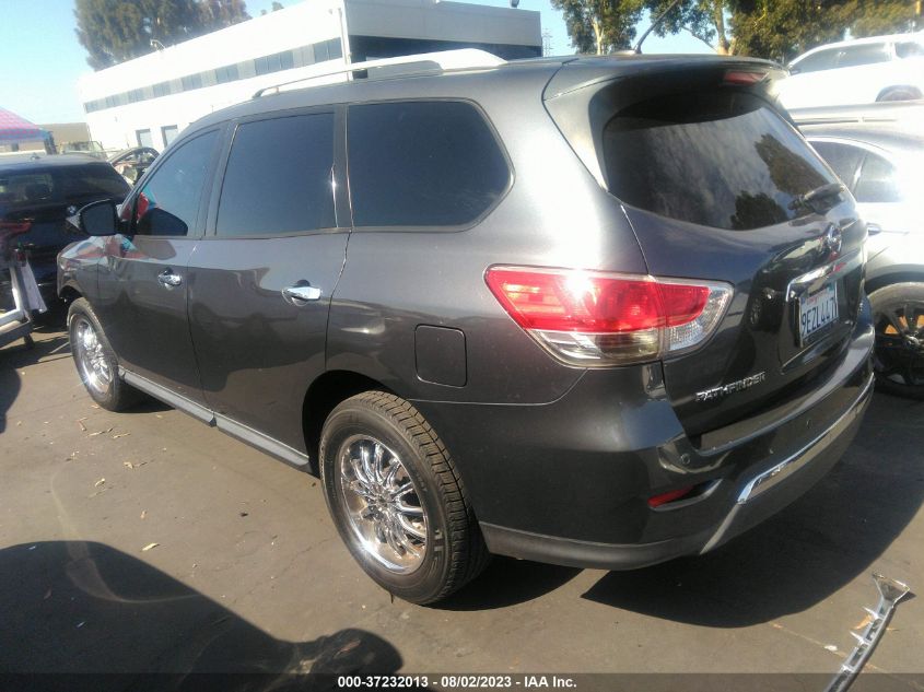 2014 NISSAN PATHFINDER S/SV/SL/PLATINUM - 5N1AR2MN1EC664661