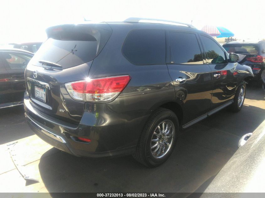 2014 NISSAN PATHFINDER S/SV/SL/PLATINUM - 5N1AR2MN1EC664661