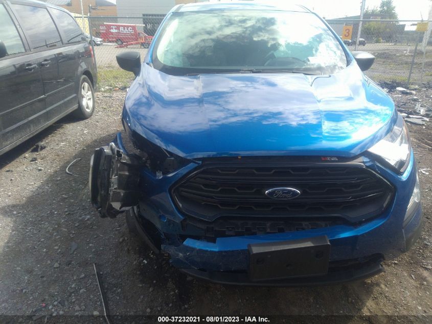 2021 FORD ECOSPORT S - MAJ6S3FL7MC404088