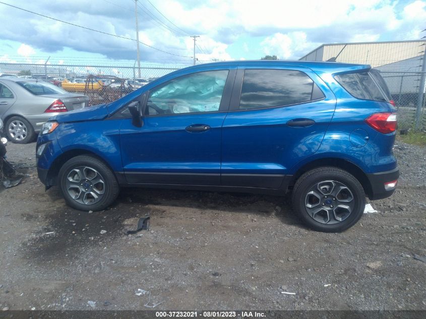 2021 FORD ECOSPORT S - MAJ6S3FL7MC404088