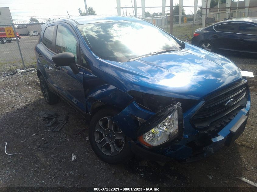 2021 FORD ECOSPORT S - MAJ6S3FL7MC404088