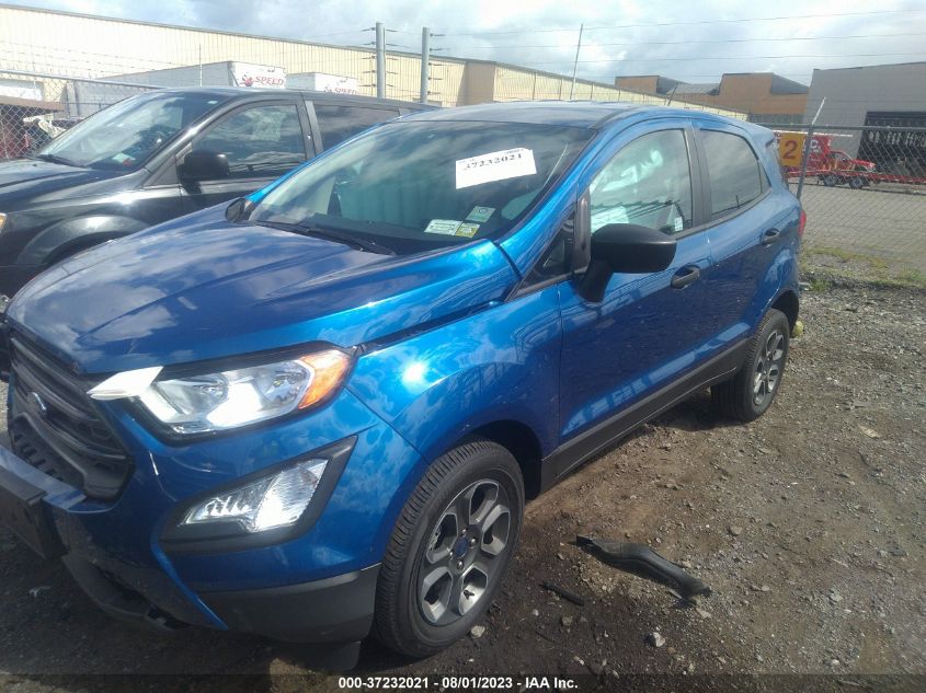 2021 FORD ECOSPORT S - MAJ6S3FL7MC404088