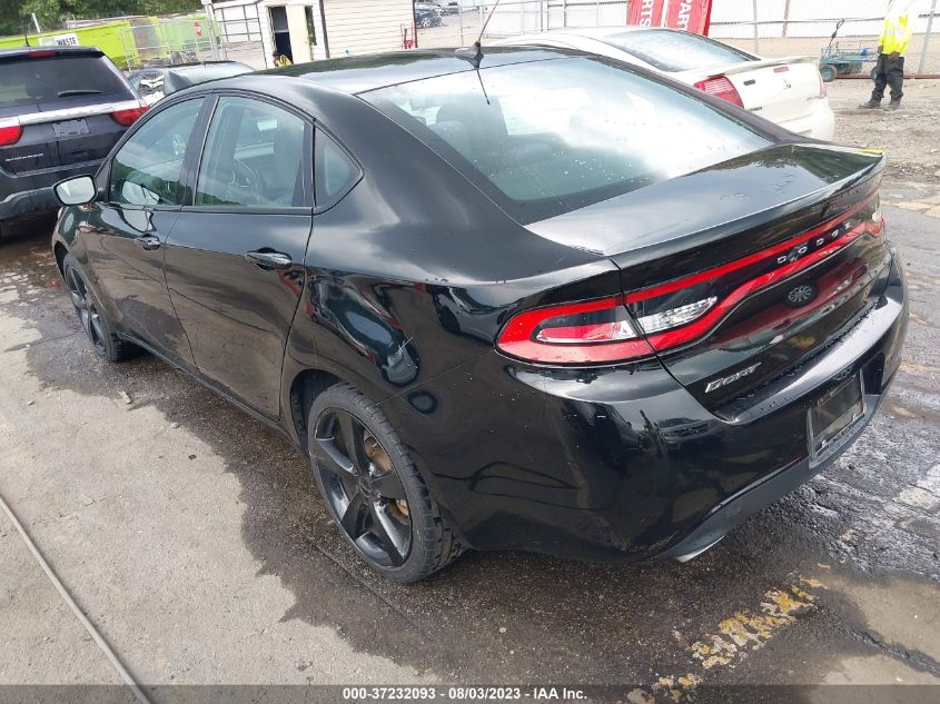 2016 DODGE DART SXT - 1C3CDFBBXGD578326
