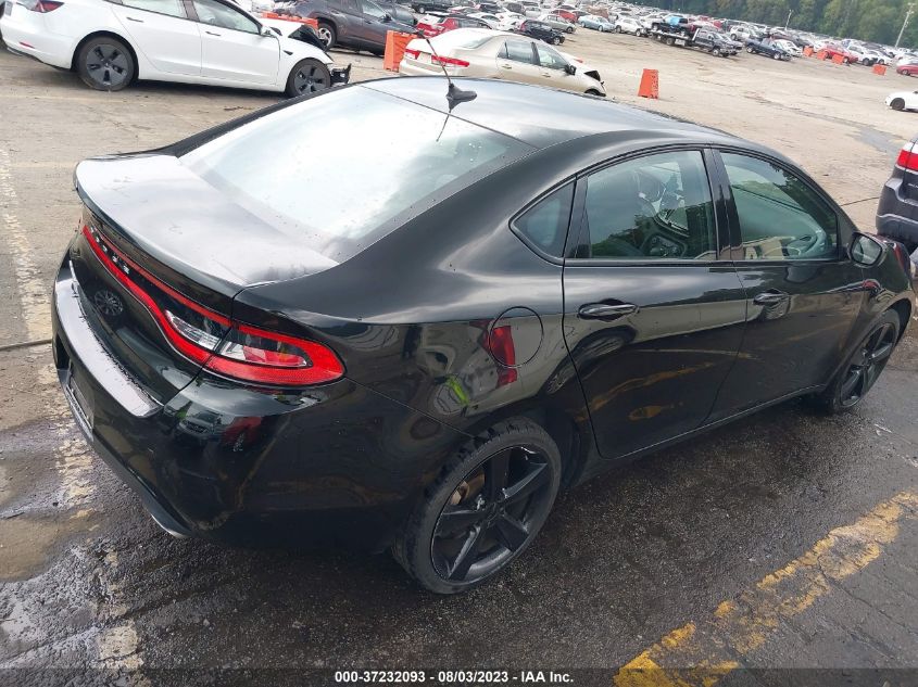 2016 DODGE DART SXT - 1C3CDFBBXGD578326