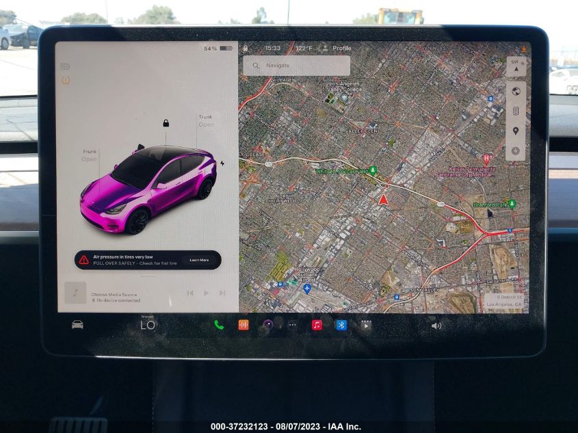 2023 TESLA MODEL Y PERFORMANCE - 7SAYGDEF2PF740411