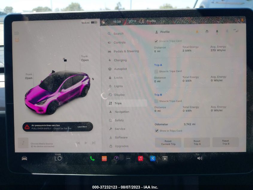 2023 TESLA MODEL Y PERFORMANCE - 7SAYGDEF2PF740411