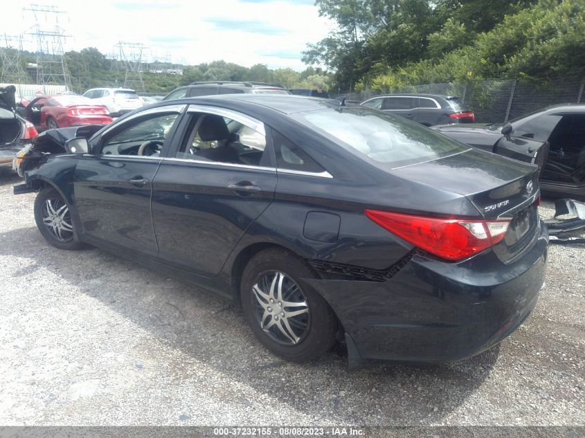 2013 HYUNDAI SONATA GLS PZEV - 5NPEB4AC4DH604112