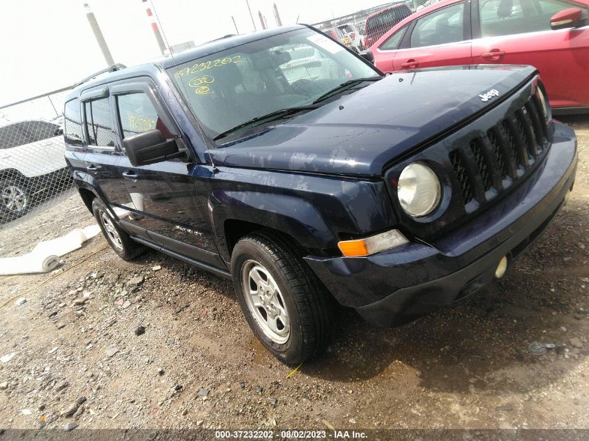 2014 JEEP PATRIOT SPORT - 1C4NJPBA3ED536510