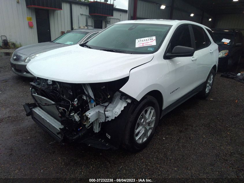 2022 CHEVROLET EQUINOX LS - 3GNAXHEV1NS247134