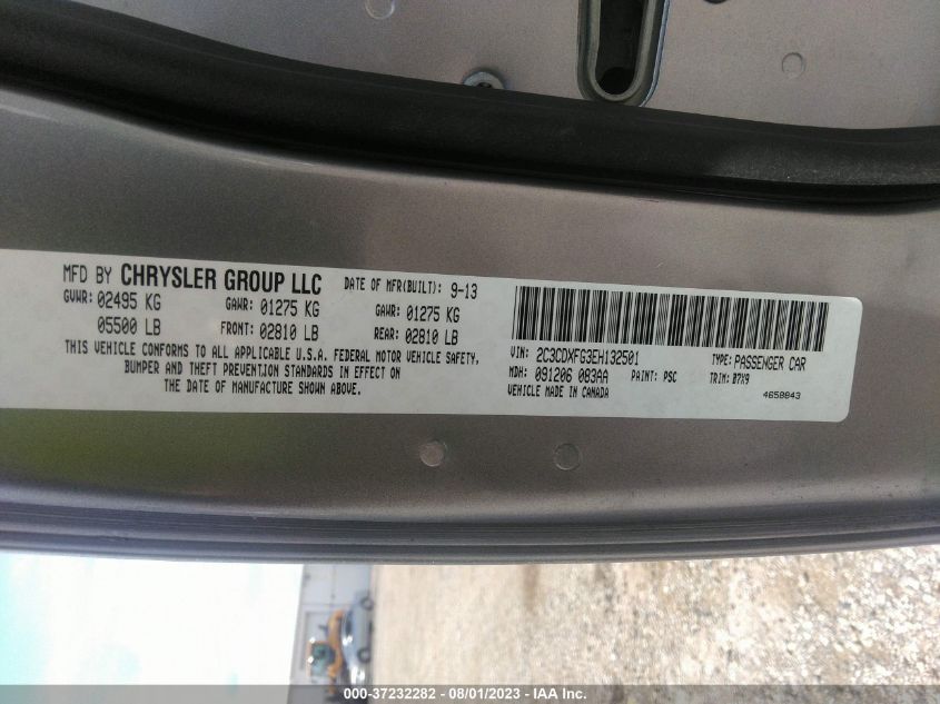 2014 DODGE CHARGER SE - 2C3CDXFG3EH132501