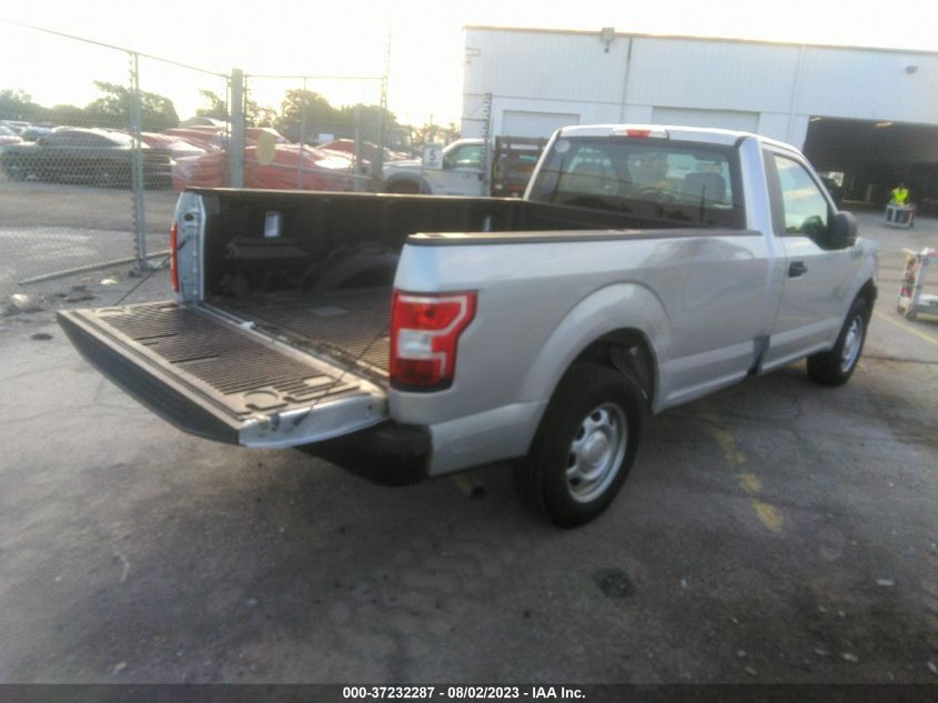 2018 FORD F-150 XL/XLT - 1FTMF1CB9JKE12197