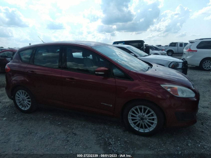 2014 FORD C-MAX HYBRID SE - 1FADP5AUXEL515000
